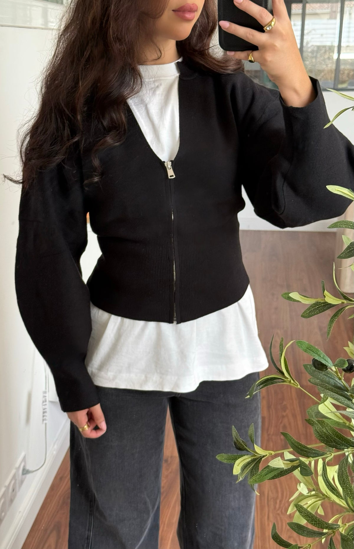 Gilet Esther noir