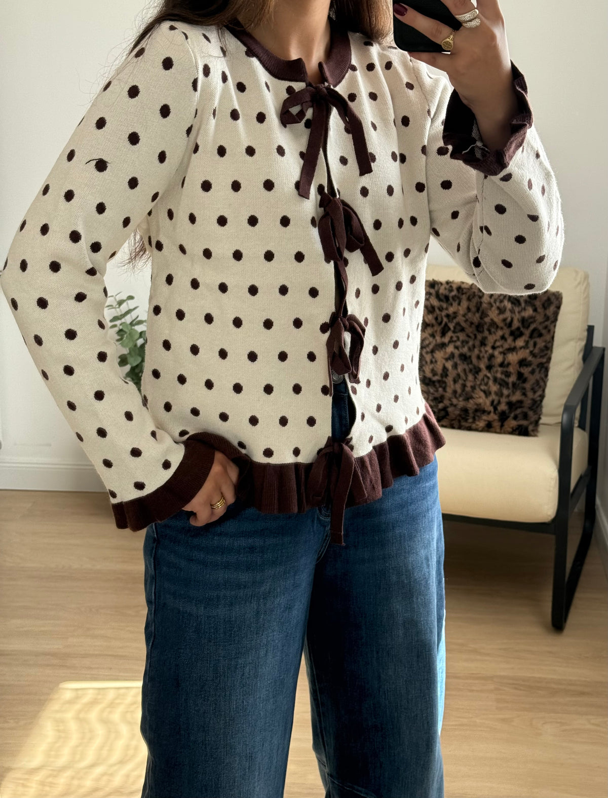 Gilet pois
