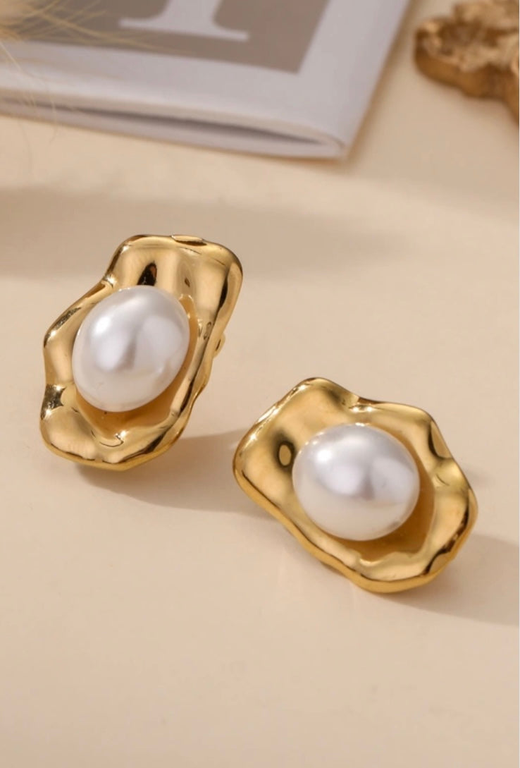 Boucles d’oreilles Belle (clip)