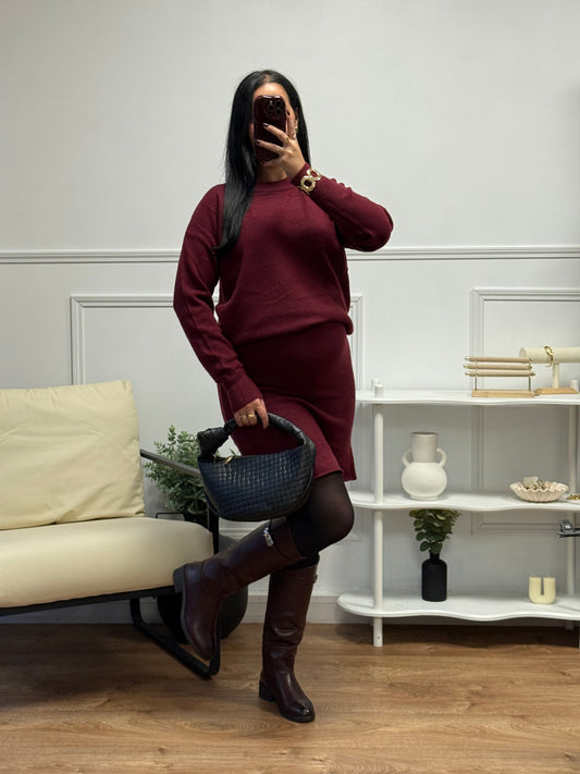 Ensemble Melissa bordeaux