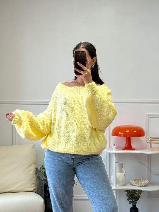 Pull Bella jaune