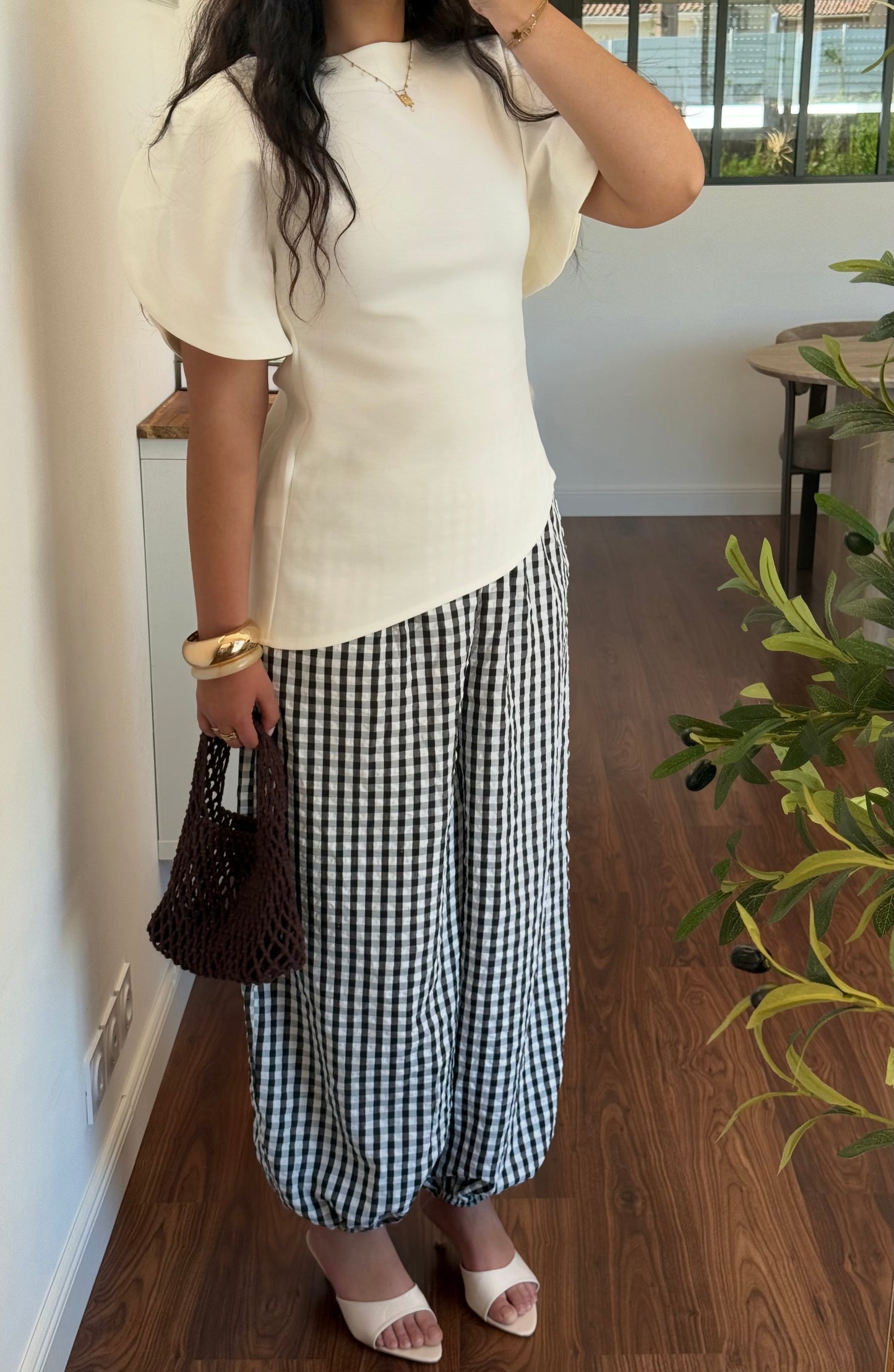 Pantalon Vichy