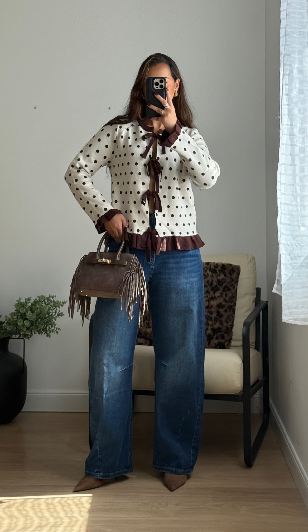 Gilet pois