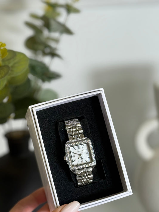 Montre Lune argent