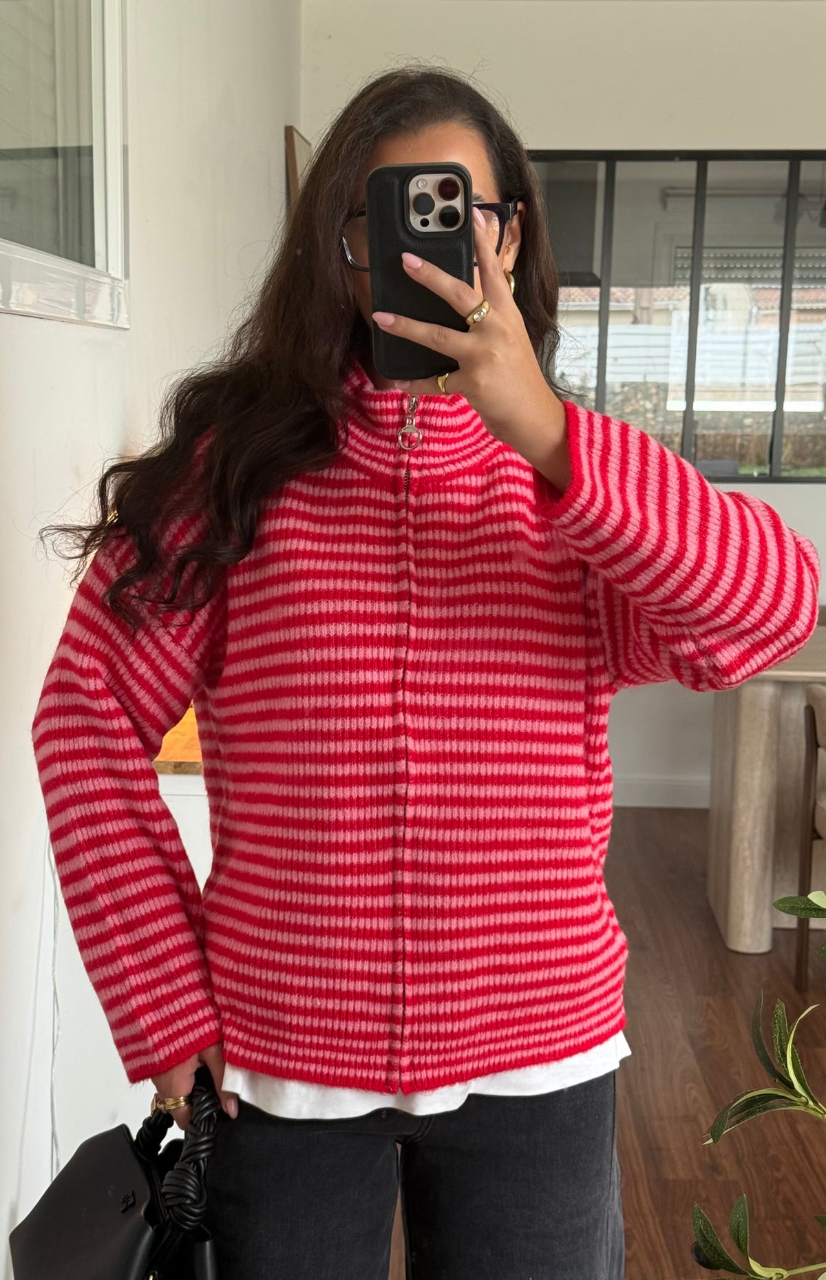 Gilet rayures