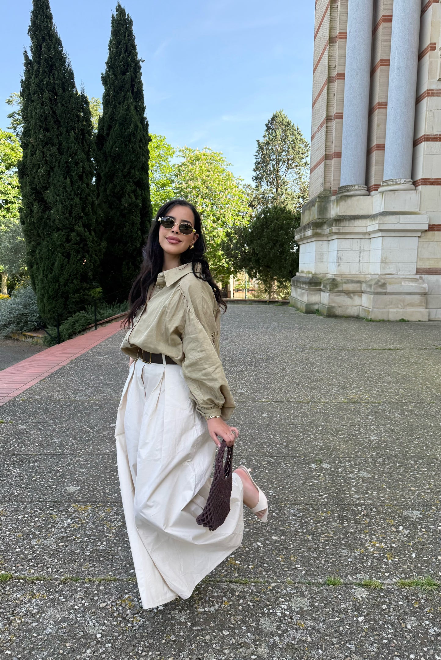 Pantalon Ambre beige