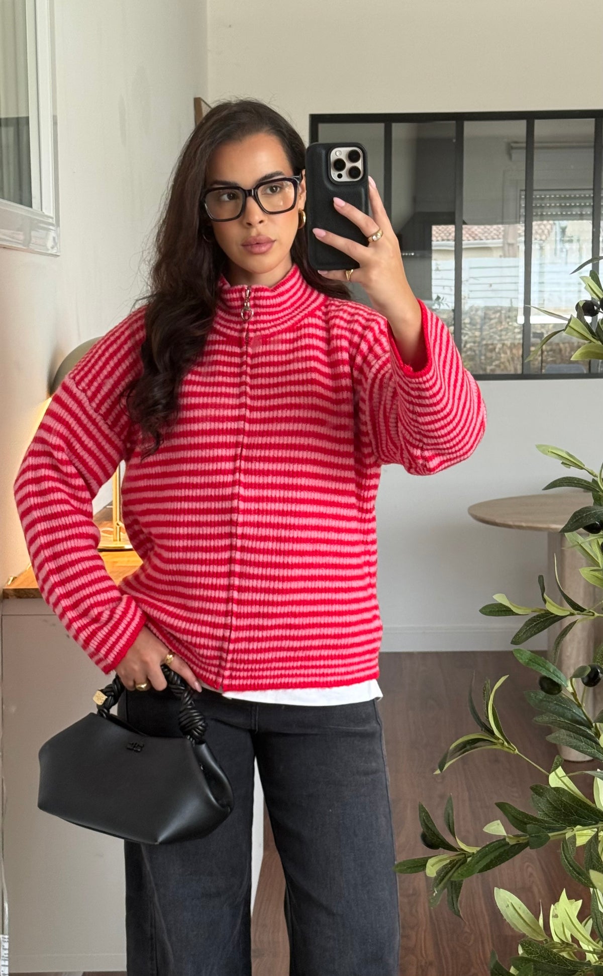 Gilet rayures