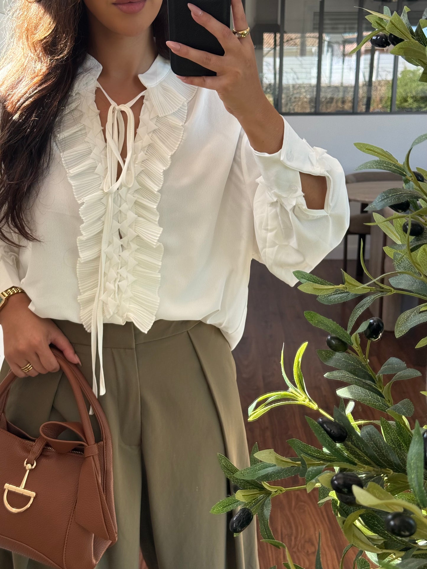 Blouse Ludy blanche