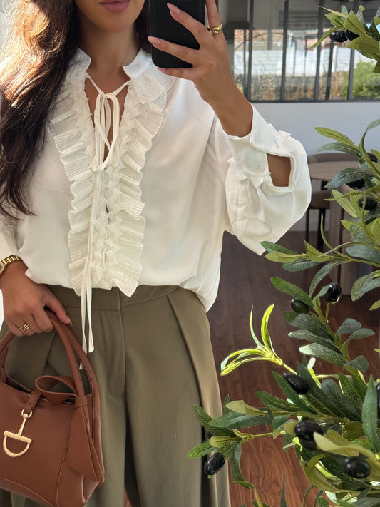 Blouse Ludy blanche