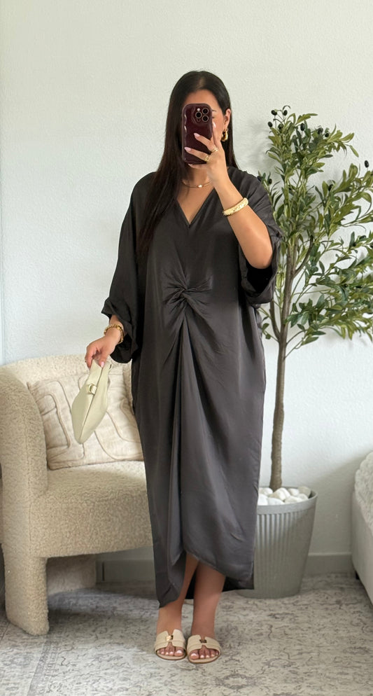 Robe Anna marron