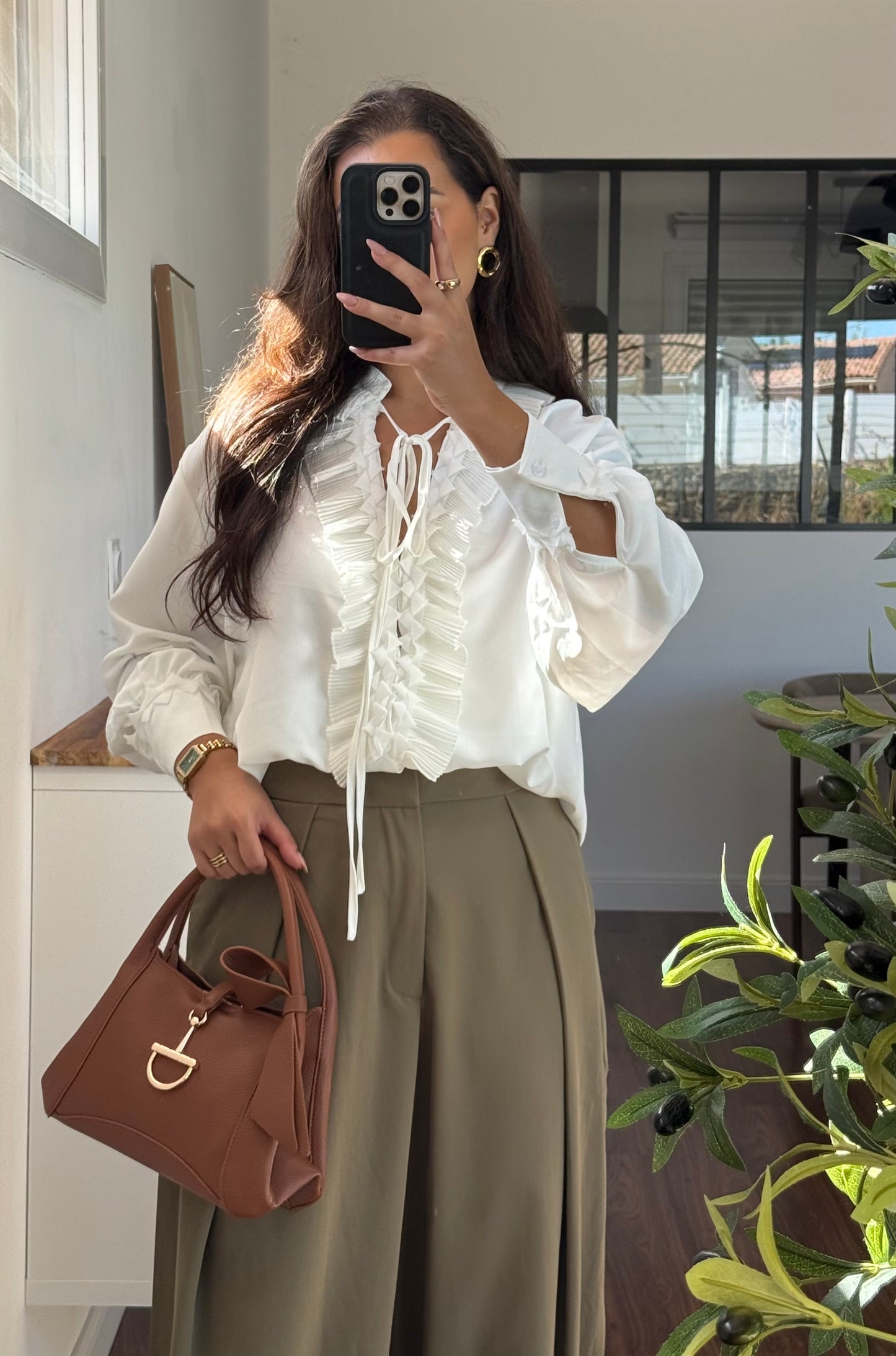 Blouse Ludy blanche