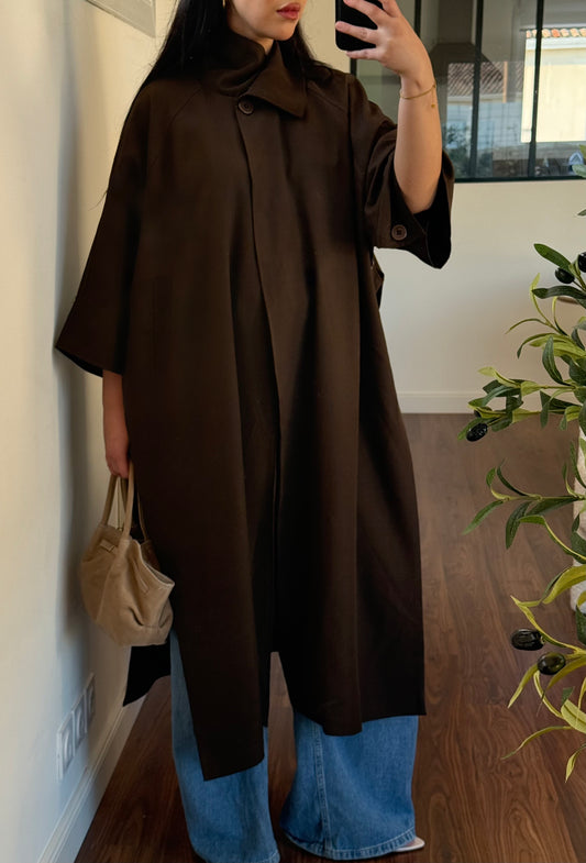 Trench cape marron