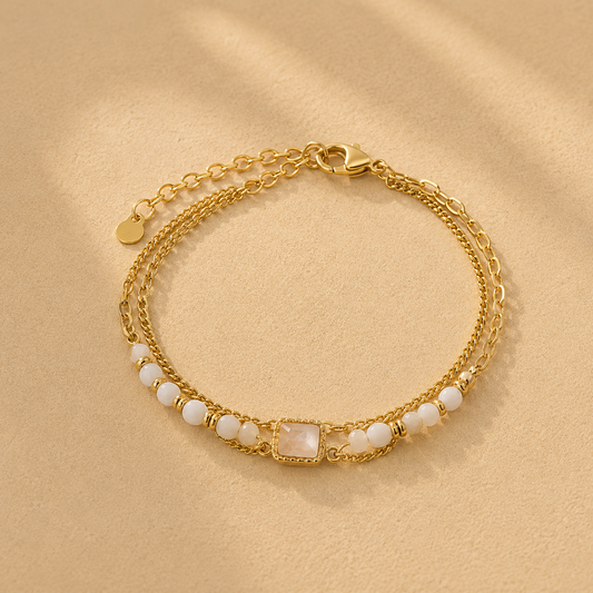 Bracelet Diana blanc