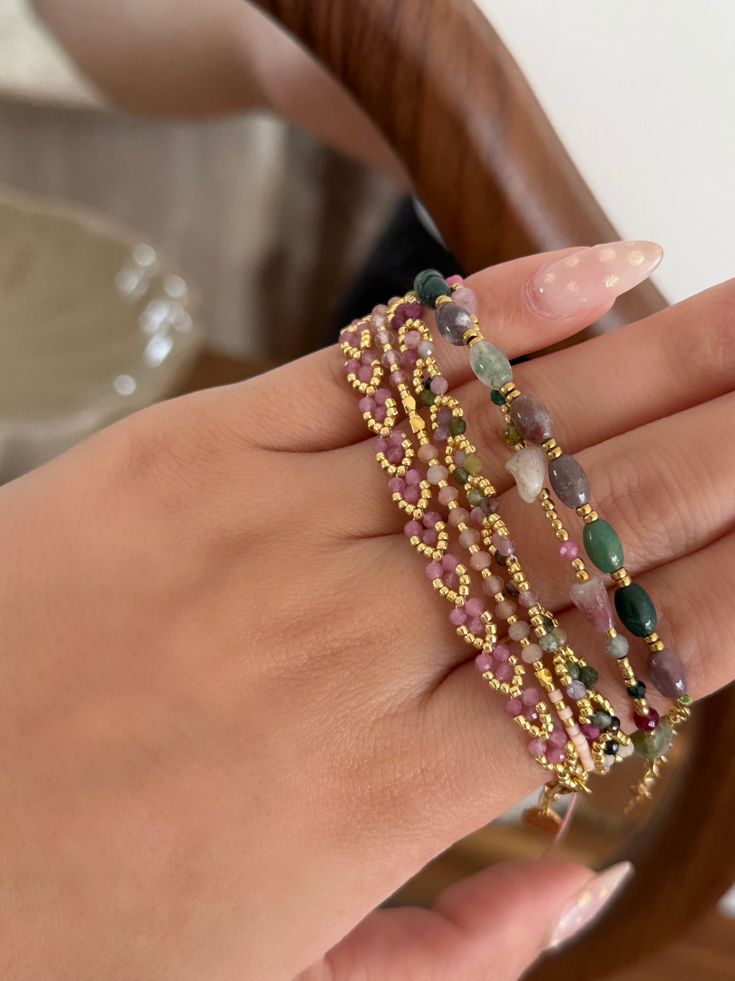 Bracelet Lili rose